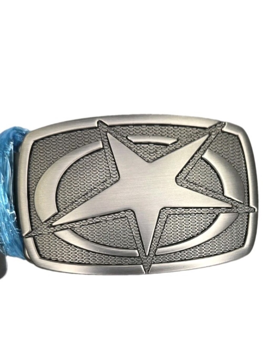Star & Circle Buckle By Hot Topic, New With Tags, Silver Alloy